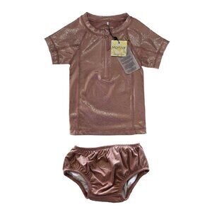 MARMAR COPENHAGEN - SWIMMING SUIT - GOLD - 2/3Y - NWT
